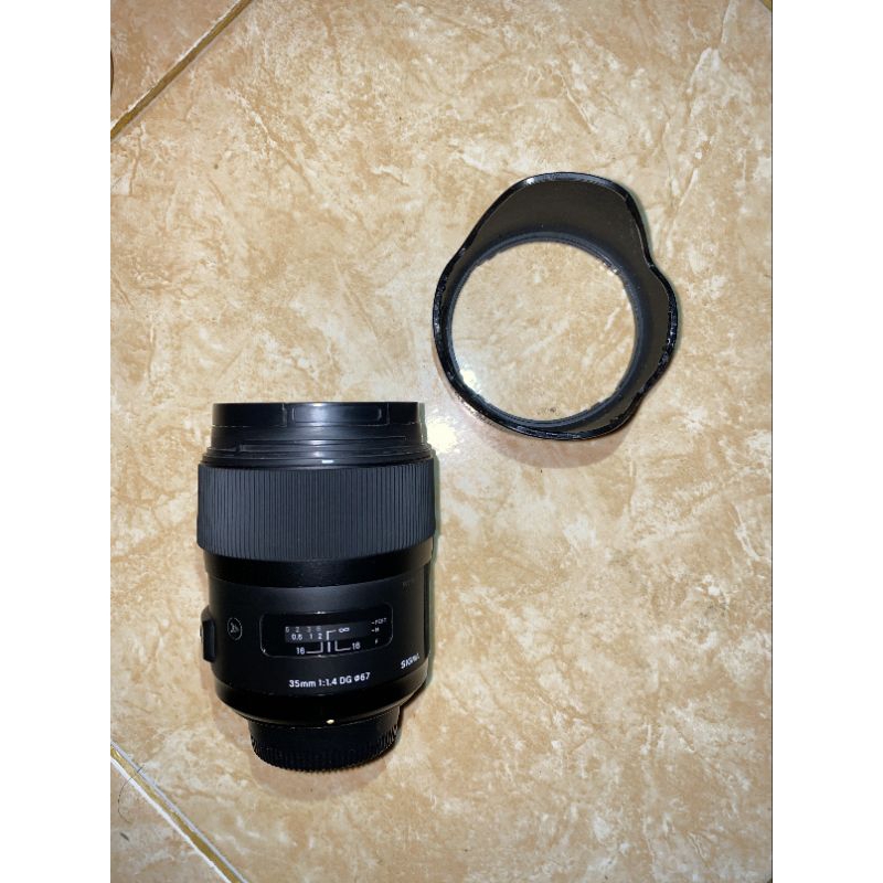 lensa sigma 35mm 1.4 for nikon