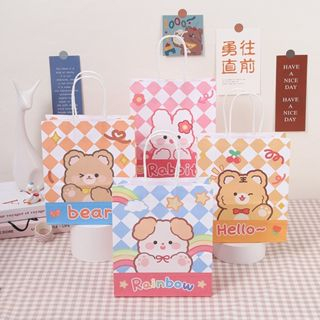 PAPER BAg HADIAH  KERTAS LUCU KAWAII TAS HADIAH LUCU PB-03 kawaii