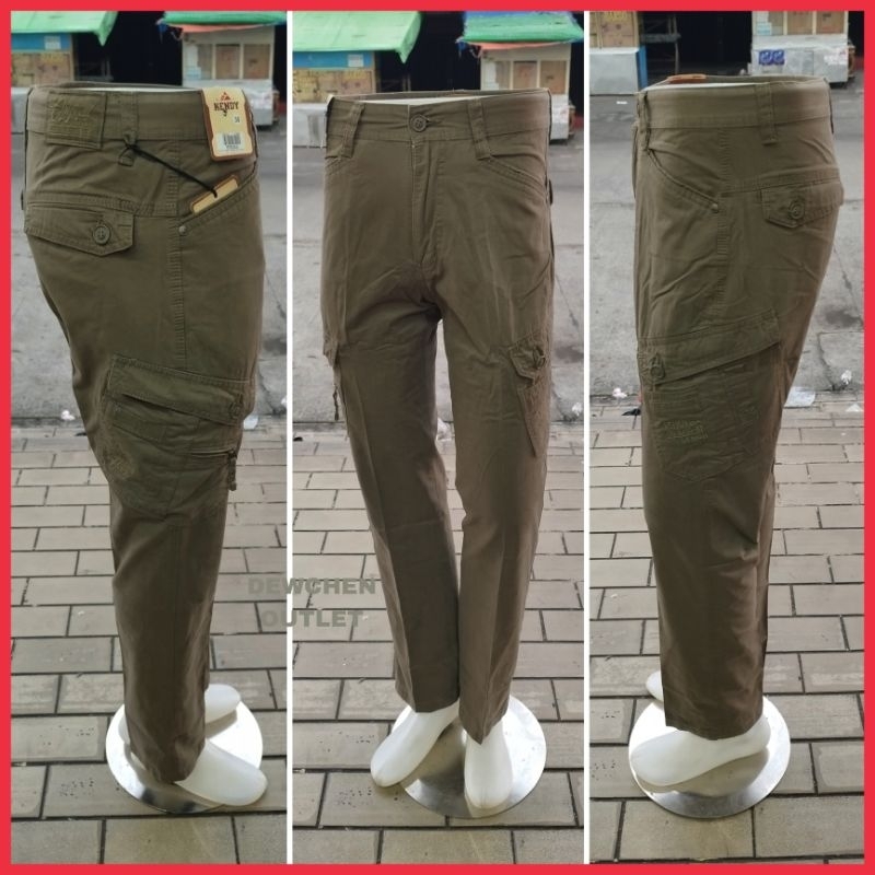 KENDY CELANA PANJANG CARGO TACTICAL PRIA / celana panjang CARGO kendy type slim fit