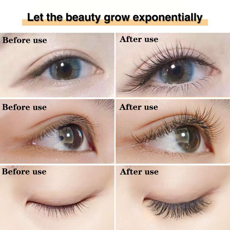 LANTHOME Natural Castor Oil Eyelash &amp; Eyebrow dan Hair Growth - (7 Hari Penebal Pemanjang Bulu Mata&amp;Rambut&amp;Alis) Serum Untuk Lashes&amp;Eyelashes&amp;Eyebrows and Hair Growth 10ml Original