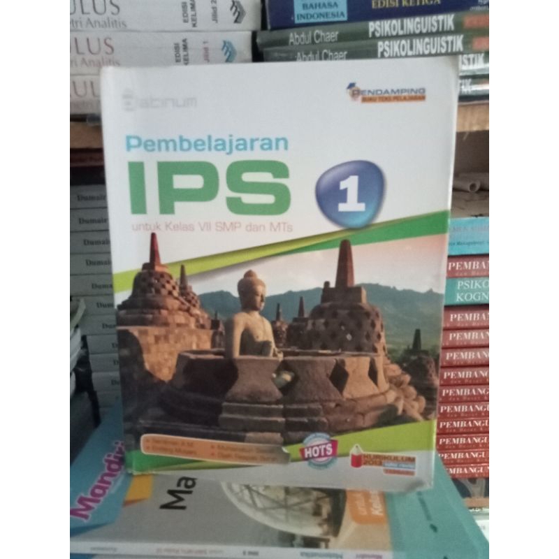 buku IPS 1 kelas 7 SMP platinum