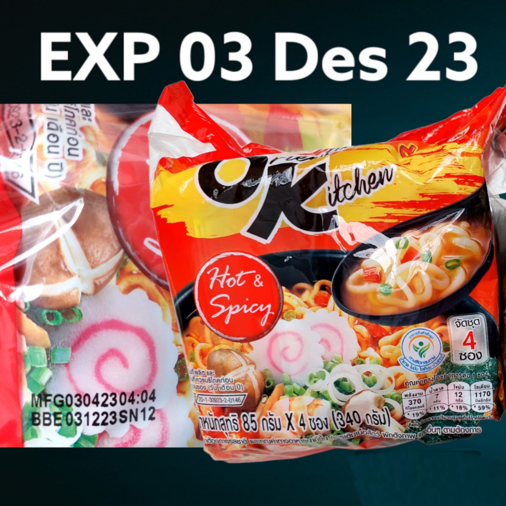 Mie MAMA Oriental Kitchen Noodle Thailand  READY STOCK Mie OK Thailand Mie Halal Korea