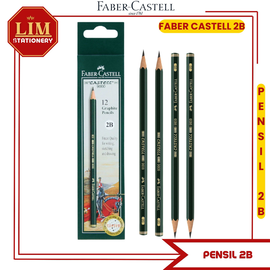 

CTK031 Pensil 2B FABER CASTELL (PACK)