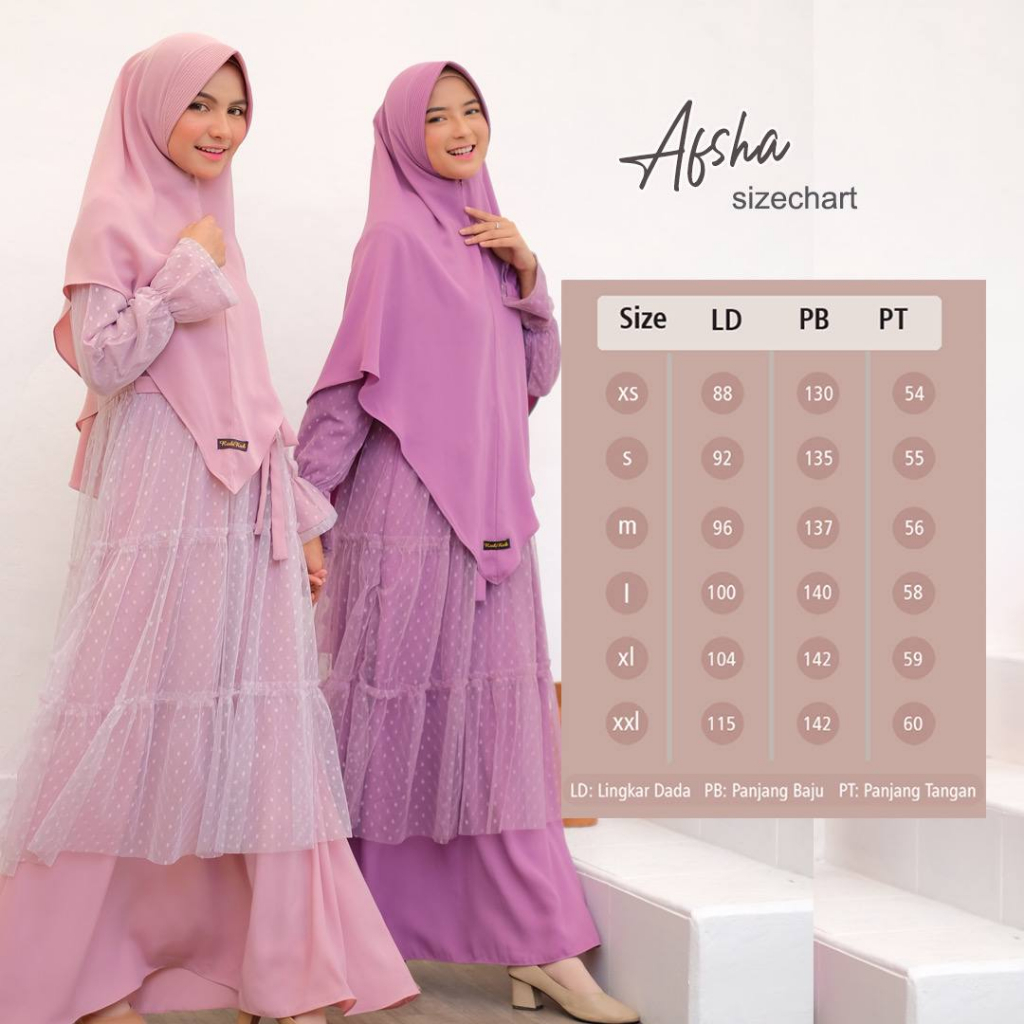 AFSHA Gamis Pesta Mewah Brukat Remaja Premium Busui Terbaik by RiskiRich