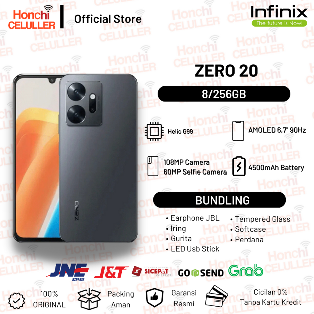 INFINIX ZERO 20 8/256GB GARANSI RESMI INFINIX INDONESIA