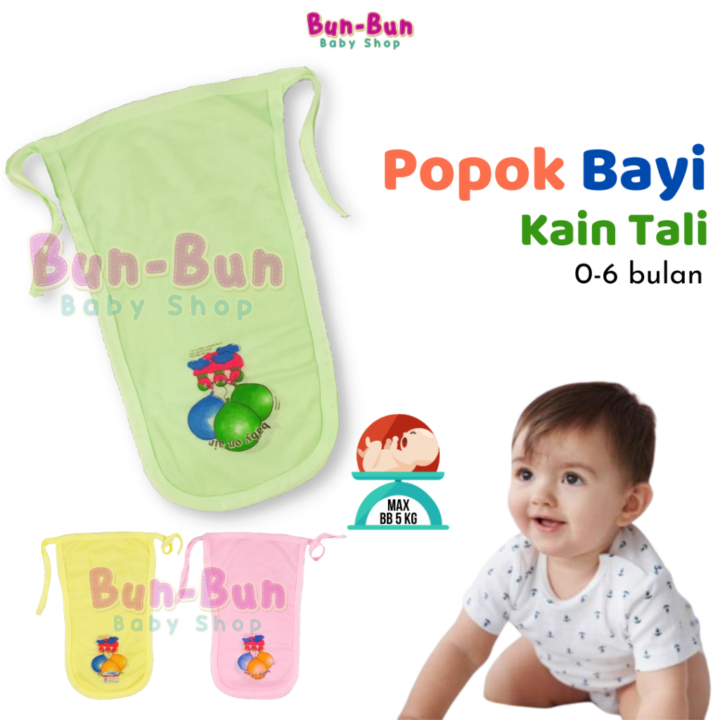 MURAH Popok Bayi Kain Tali Perlengkapan Baby Baru Lahir New Born Peralatan Murah Baju Cuci Pakai