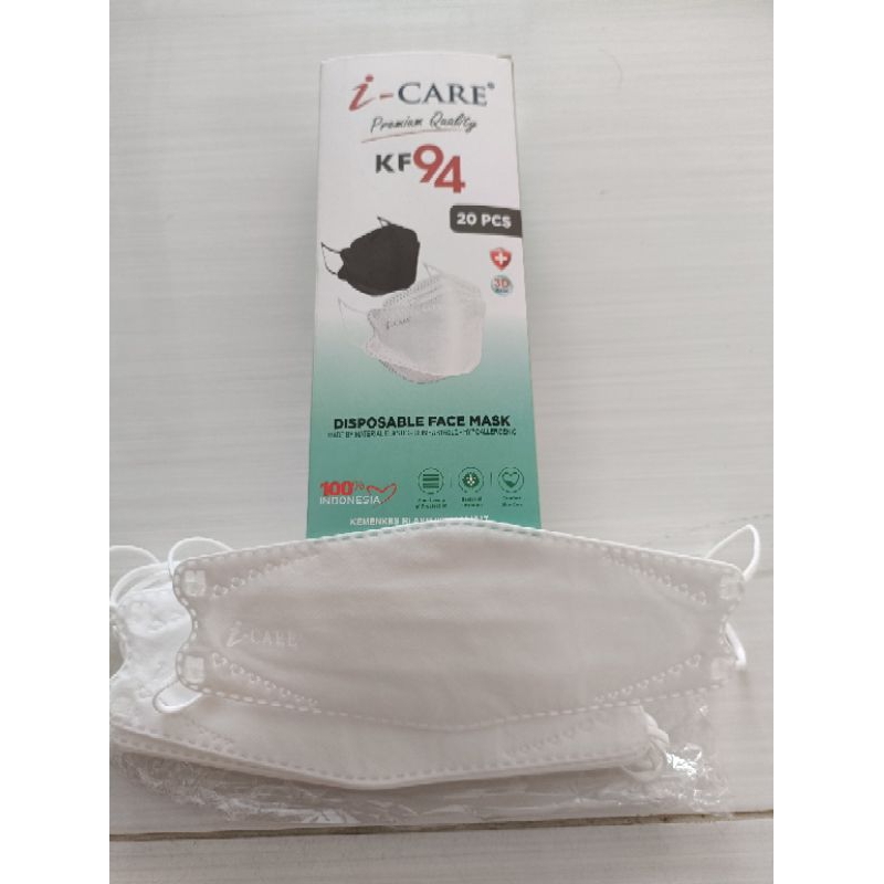 masker kf94 evo icare 3d isi 20pc 4 ply bagus  DEWASA ready 9 WARNA TERLENGKAP(20PC KF94)