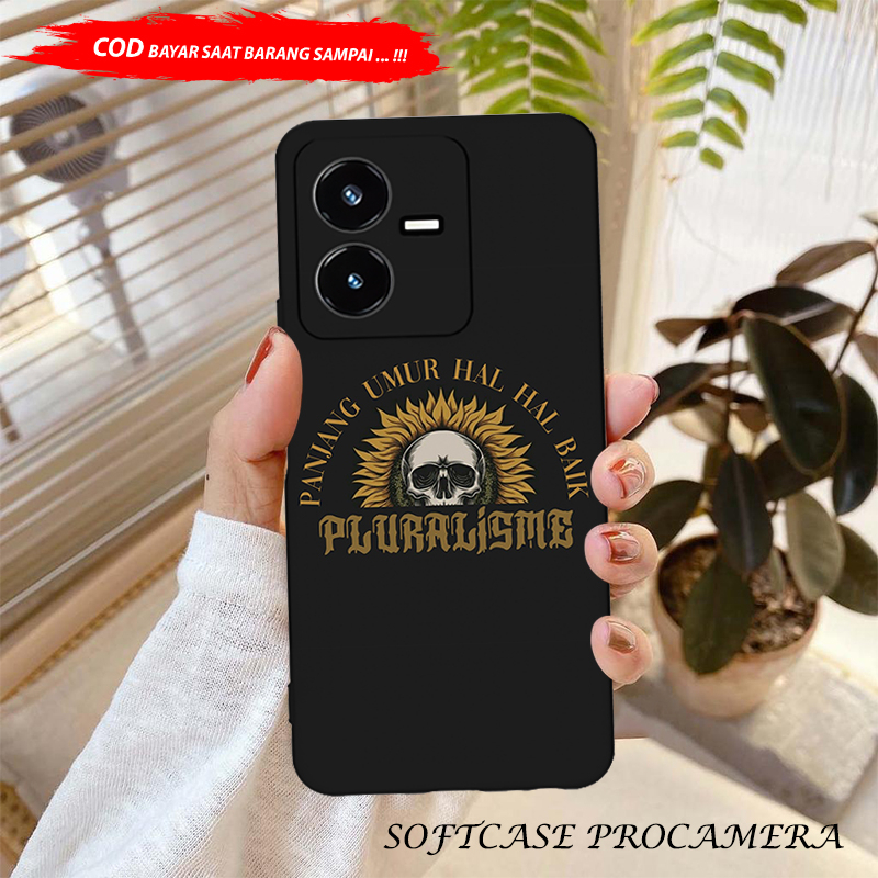 SOFTCASE MACARON VIVO Y16 VIVO Y22 CASING VIVO Y16 CASING VIVO Y22-Makmurabadicase-