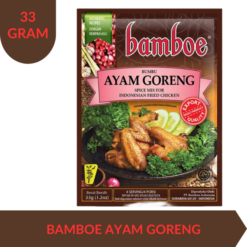 

Bamboe Ayam Goreng 33 Gram