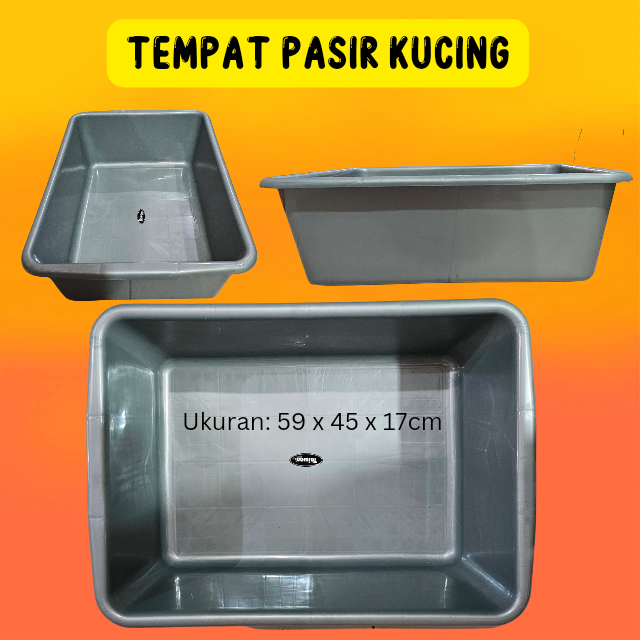 BAK PASIR BESAR XXL BAK PASIR KUCING BAK PASIR JUMBO BS-003