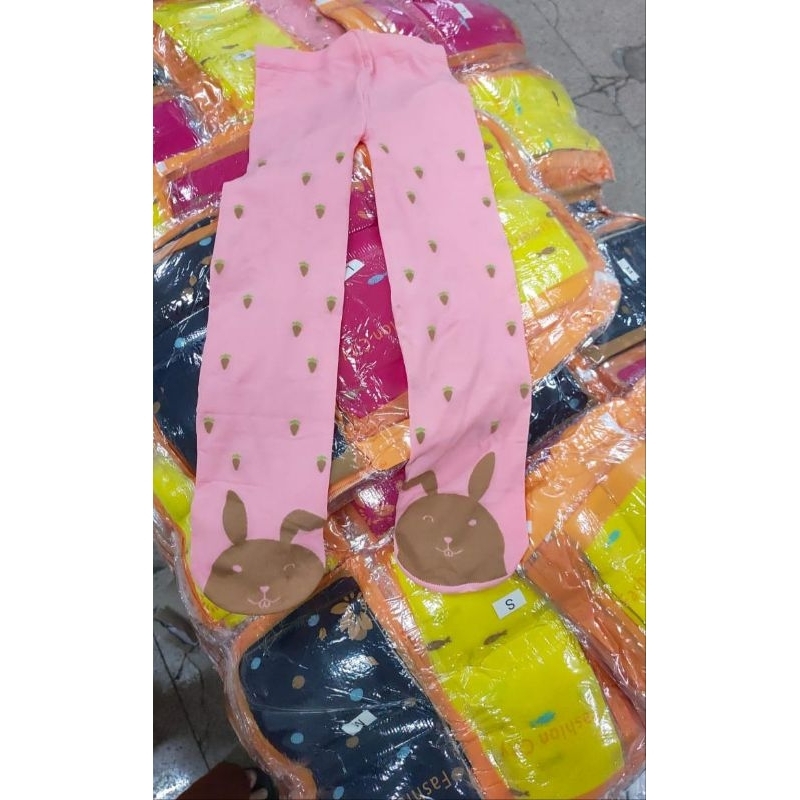 Legging STOCKING IMPORT Bayi-4 Tahun Legging tutup kaki Jersey Korea PREMIUM