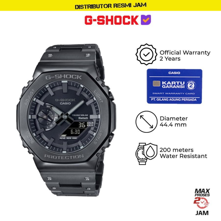 GShock GM-B2100BD-1ADR GM-B2100 GMB2100 Garansi Resmi 2 Tahun