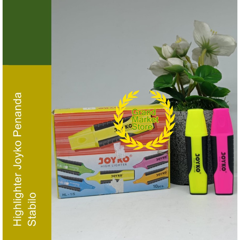 

Joyko Stabilo High Lighter 1pcs Penanda Tulisan Highlighter