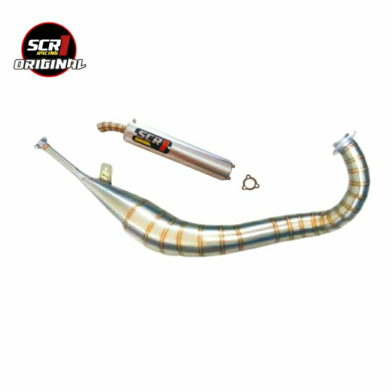 Knalpot Scr1 Yamaha Rxz Pipe On Stainless