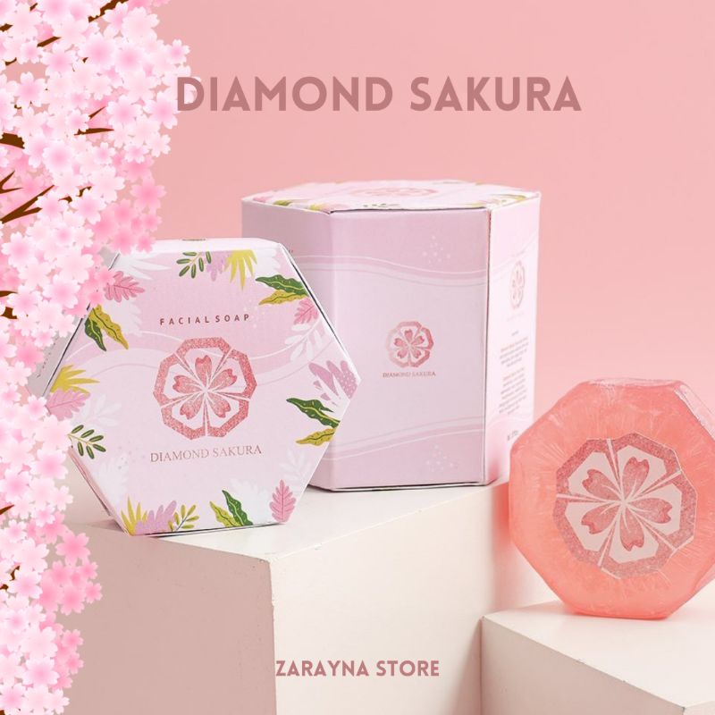 Diamond Sakura Facial Soap