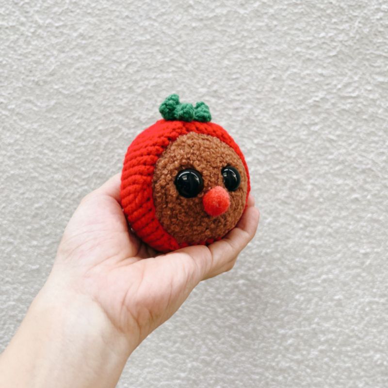 Jimo Tomato Hat - Aksesoris boneka - topi mini jimopet