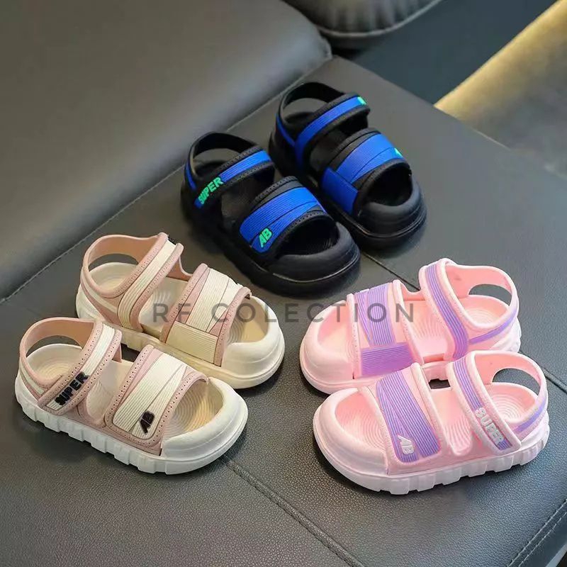 Sandal Anak Laki Laki Perempuan Viral Sepatu Sendal Anak Unisex Import Sepatu Sandal Gunung Anak Cewek Cowok Terbaru Kekinian Sandal Anak Tali Belakang