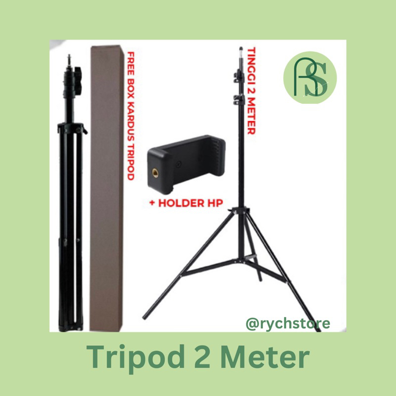 Tripod 2 Meter / Tripod HP / Lighting Stand Studio