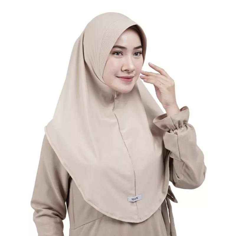 Hijab Bergo Hamidah  // Dzevada Jersey Super