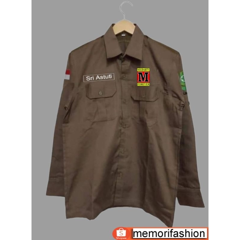 KEMEJA SOLIDARITY M FOREVER / KEMEJA TEKNIK