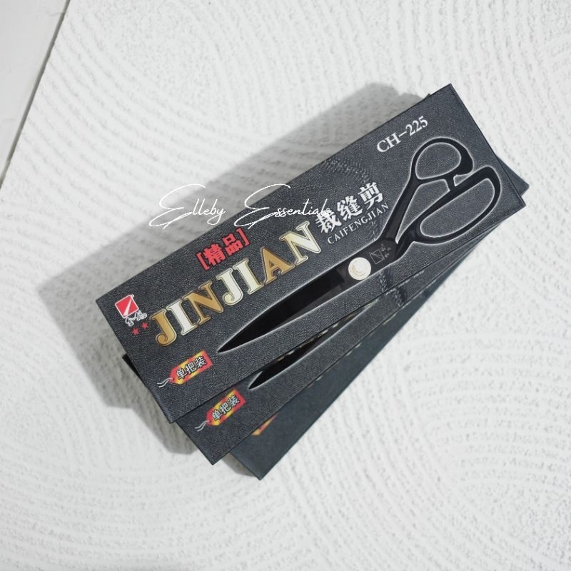 

Gunting Kain Besar Jinjian 9” & 10” / Gunting Cai Feng Jian Besar Tajam / Gunting Kain Premium
