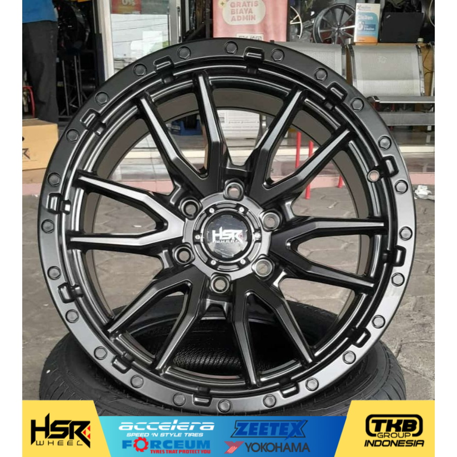 velg fortuner ring 18 velg hsr r18 revive lebar 9 buat pajero hilux strada triton