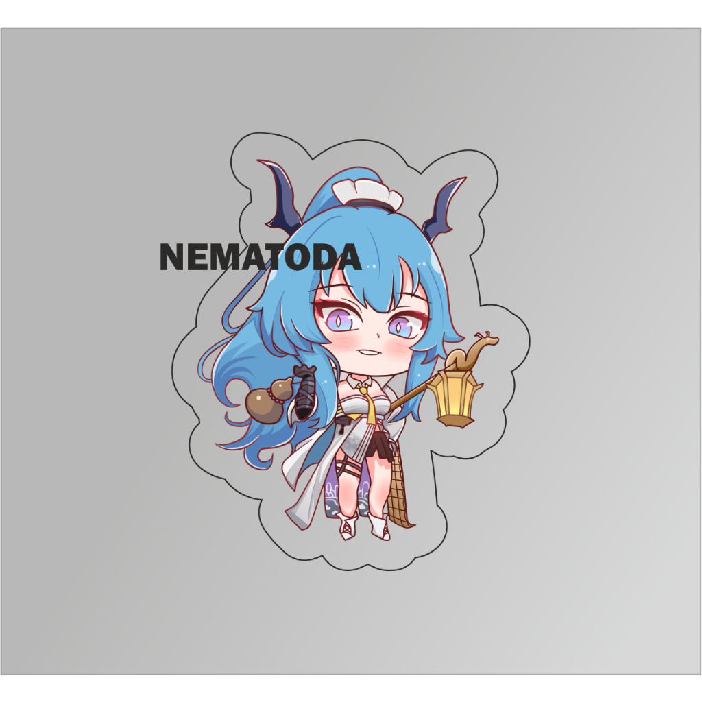 Gantungan Kunci Game Arknight Ling - Keychain Arknight Ling / Anime Arknight