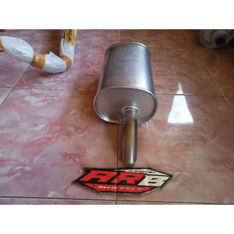 tabung standar knalpot mobil charade ,Datsun,Picanto,Datsun,mirage bagian belakang