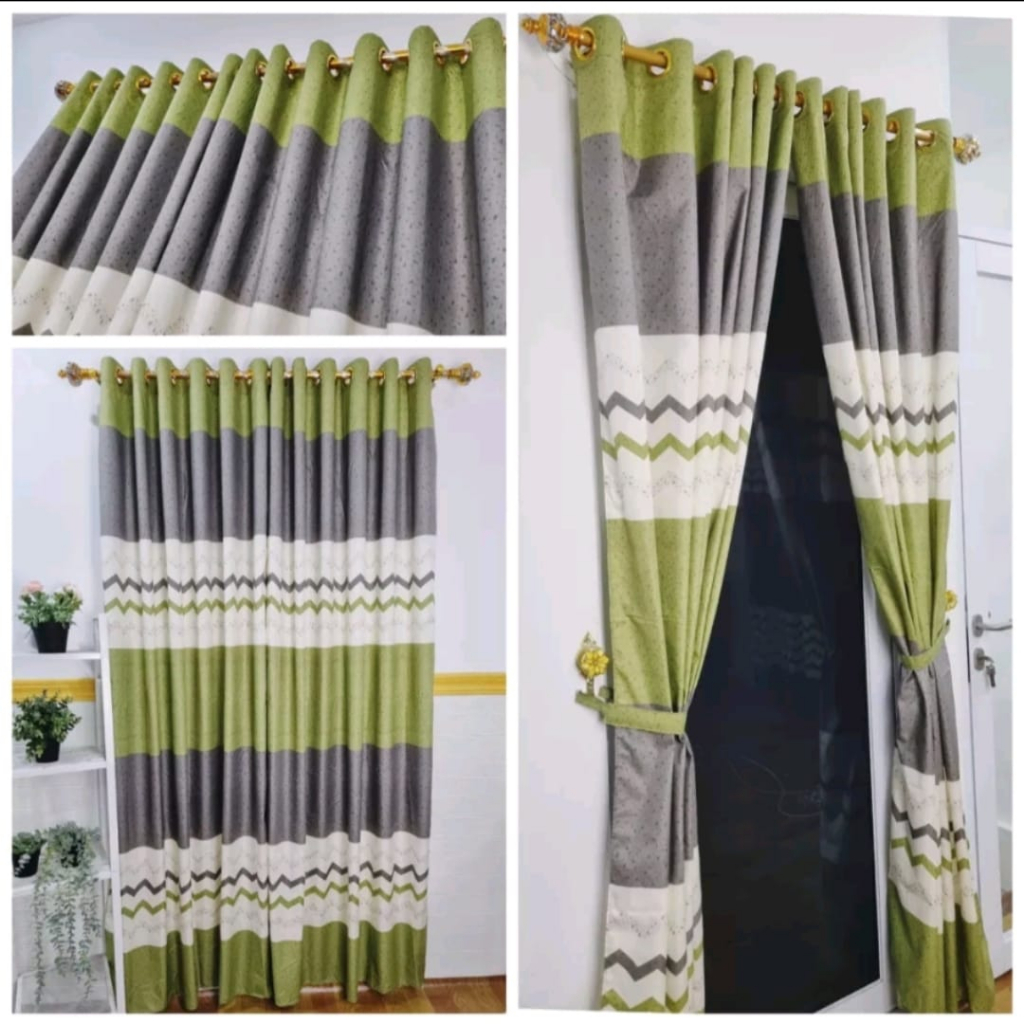 Gorden Pintu atau jendela smokring 12 ring