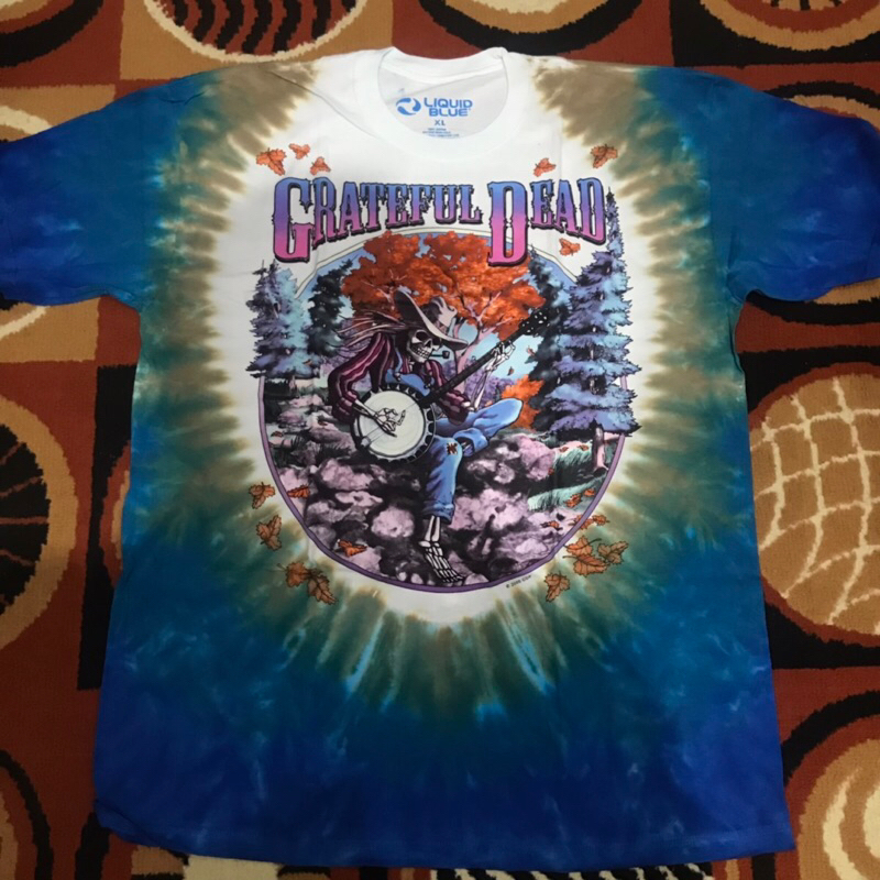 Tshirt Band New Original GRATEFUL DEAD Tie Dye