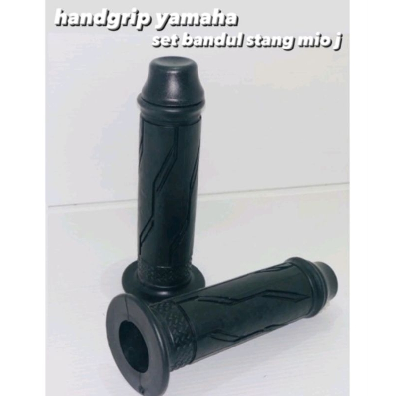 promo handgrip standar Yamaha + Jalu stang Mio j polos hitam