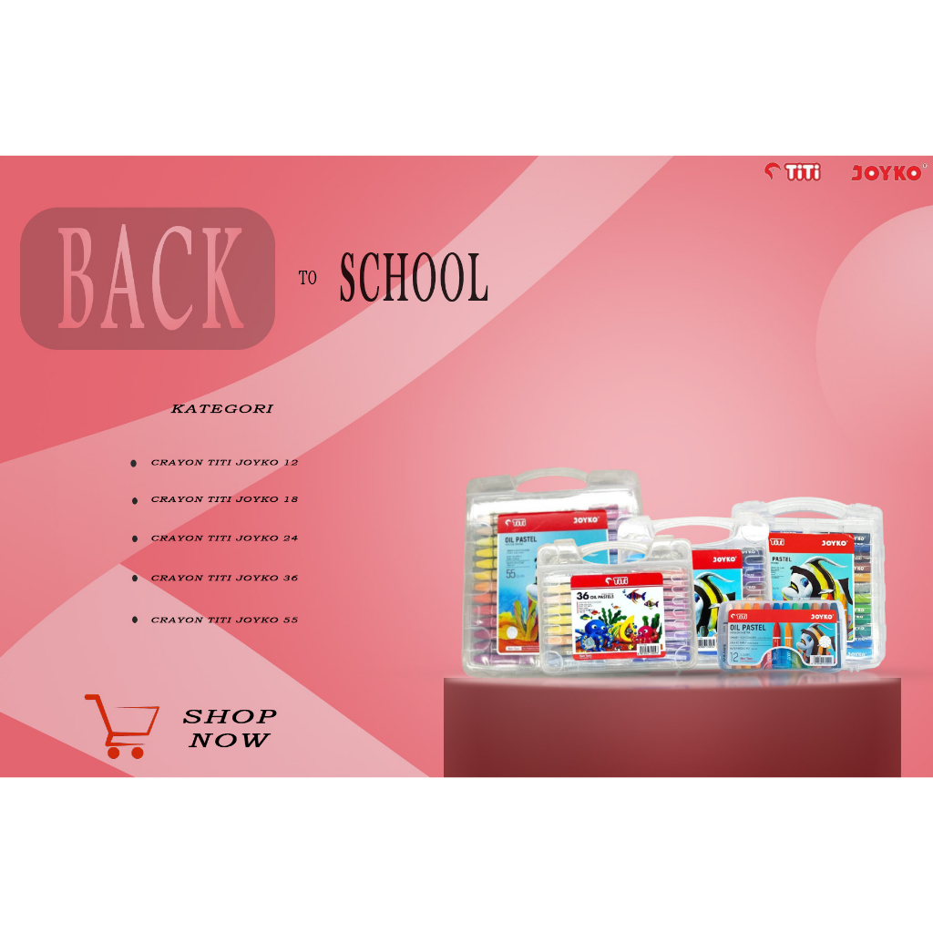 

CRAYON JOYKO/OIL PASTEL ISI 12 WARNA