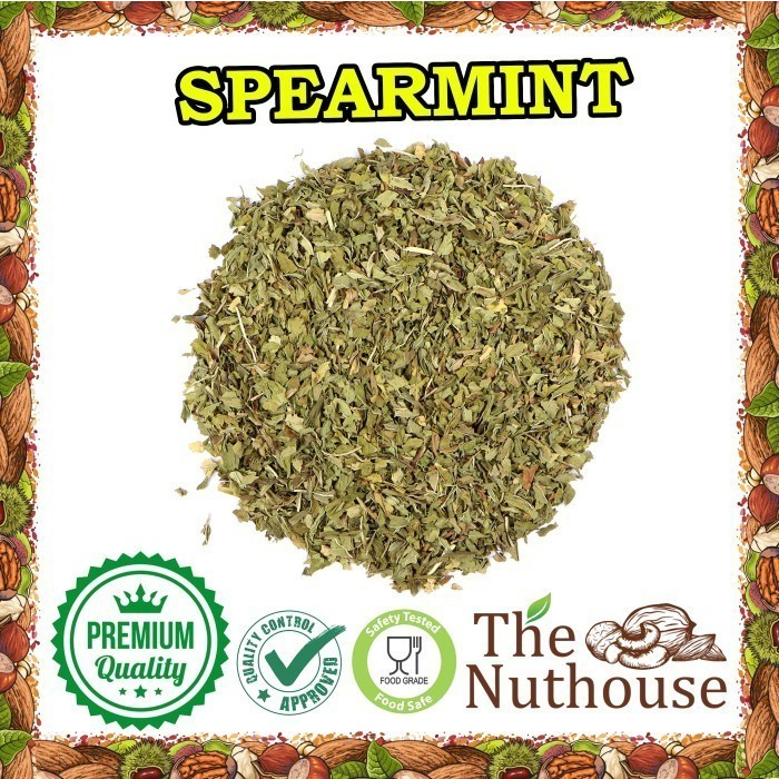 1kg Spearmint Dried Leaf Tea / Teh Daun Spearmint [Import Quality]