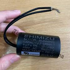 kapasitor pompa air shimizu