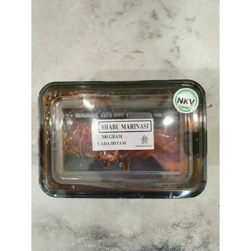 

Daging Slice Shabu Barbeque 500gr