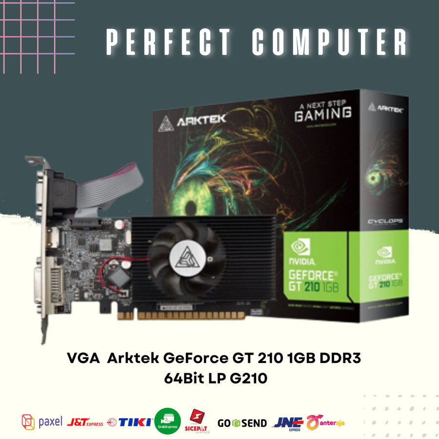 VGA Arktek Geforce GT 210 1GB 64 Bit V2