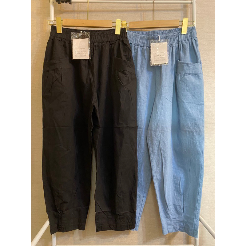 Celana baggy import/celana baggy premium/baggy pant jumbo/celana linen premium jumbo