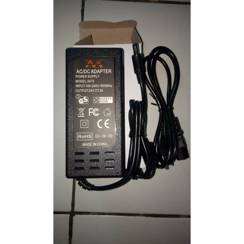 Adaptor 24v 3a