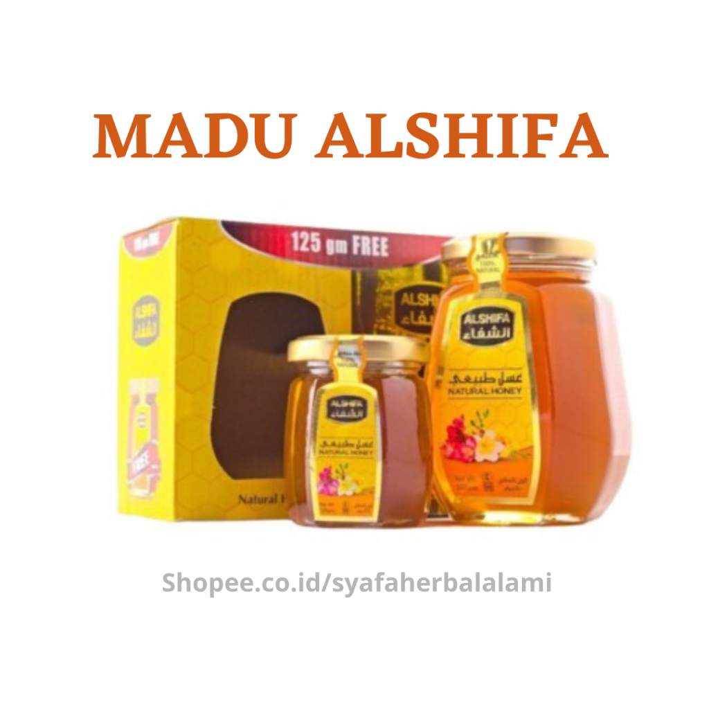 

ALSHIFA - Madu Al Shifa 500gr Free 125gr Natural Honey