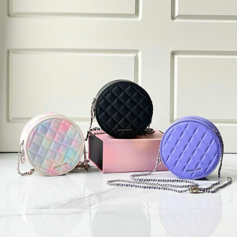 CK RAINBOW PATTERN SLINGBAG / TAS SLEMPANG IMPORT / TAS WANITA