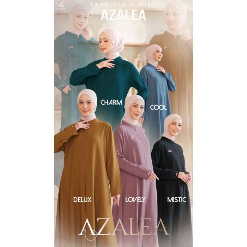 Moslem Ori Gamis Busui Friendly Azzalea Dress By Aden (Ready Please Cekstok)