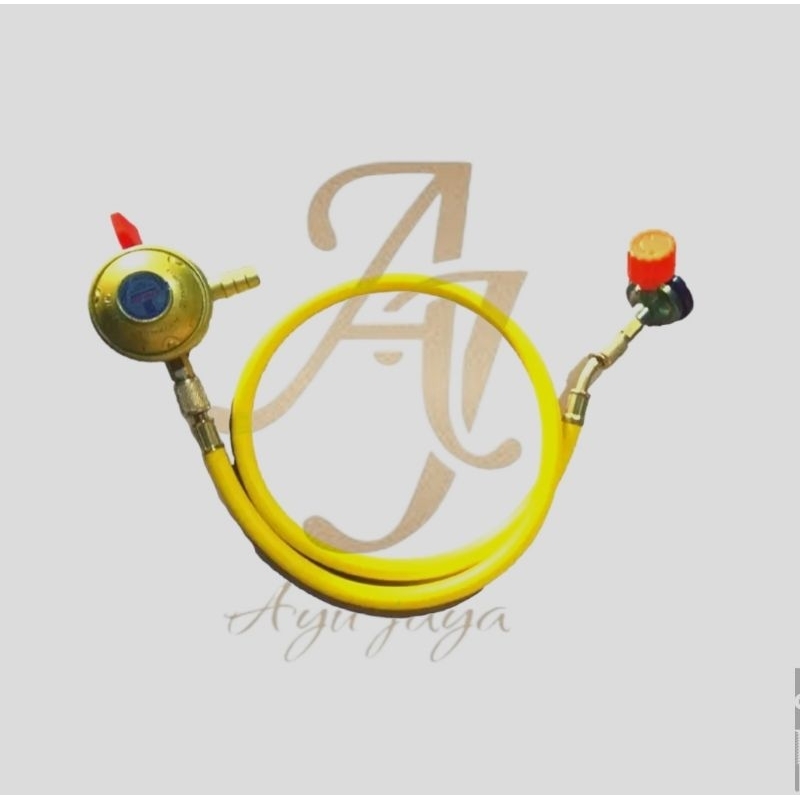 Alat Refill Gas Portable Selang Monifold