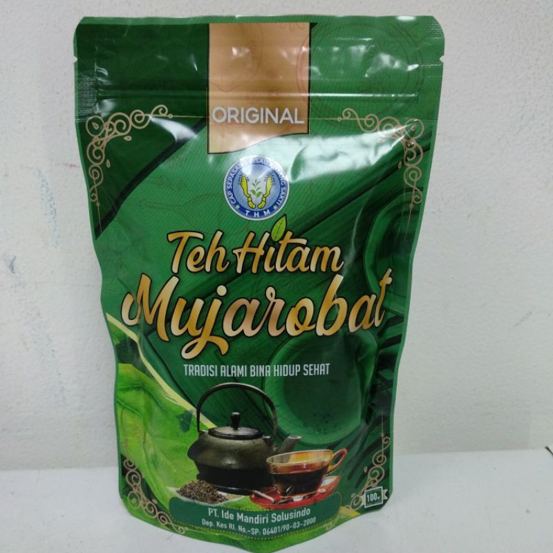 

TEH HITAM MUJAROBAT 100GR ORIGINAL UNTUK ASAM URAT DAN DIABETES