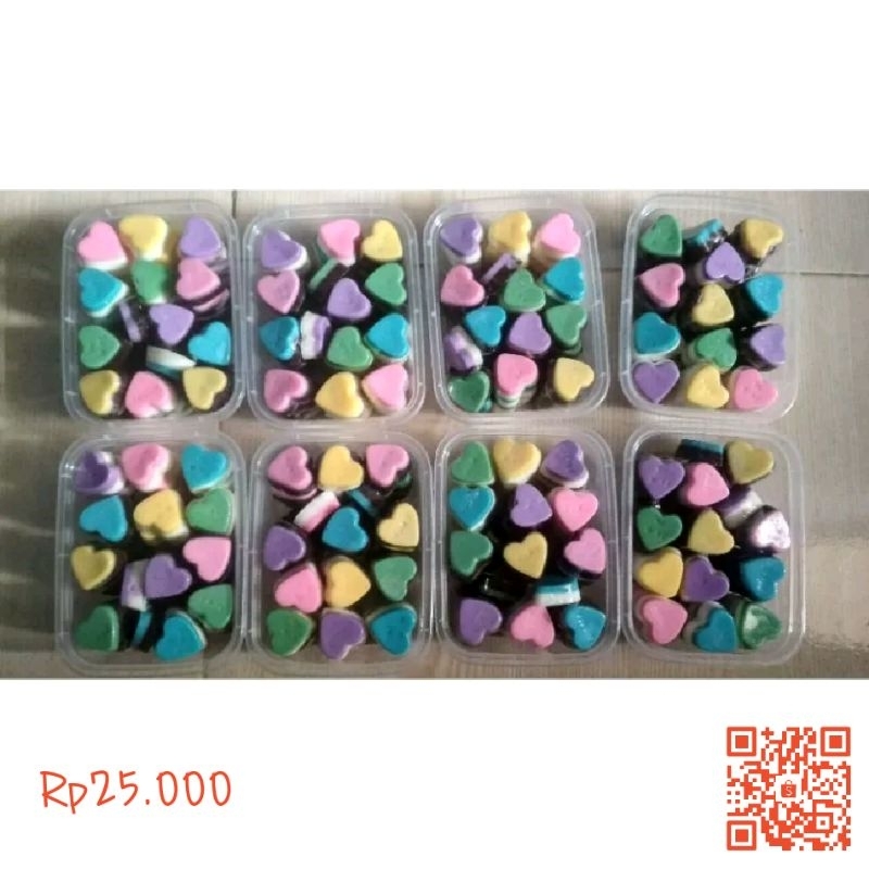 

coklat mini love murah varian rasa