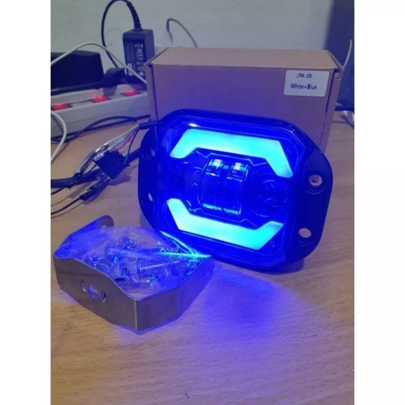 Lampu tembak LED daymaker G40T reflektor custom KLX kTM CRF dan foglamp mobil