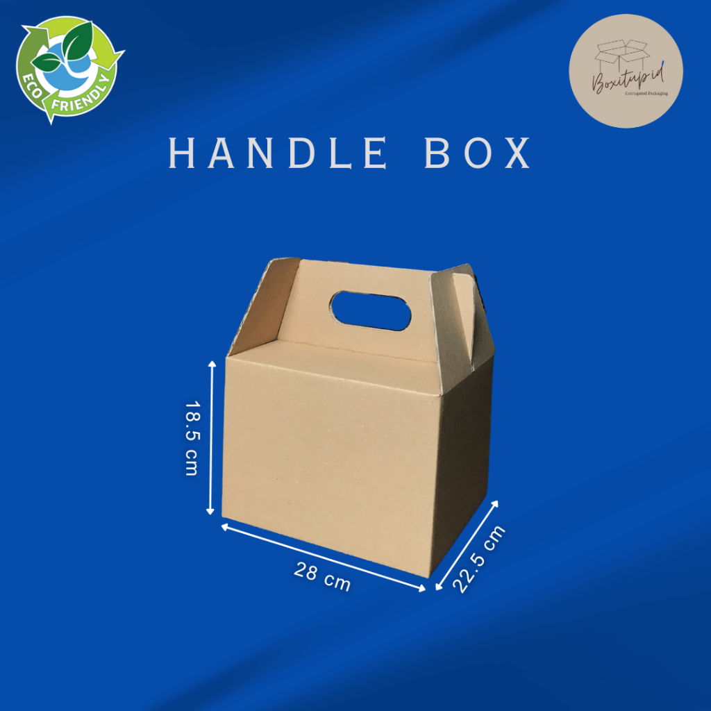 

Handle Box Jinjing 28x22.5x18.5cm Karton Gable Kardus Hampers