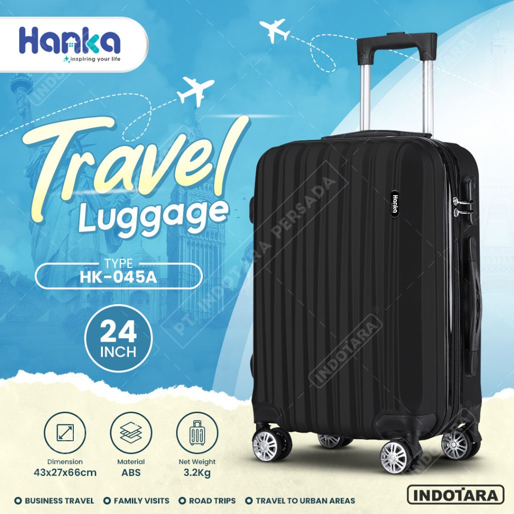 24&quot; Koper Bagasi Koper Cabin Koper Murah Koper 24 inch Hanka