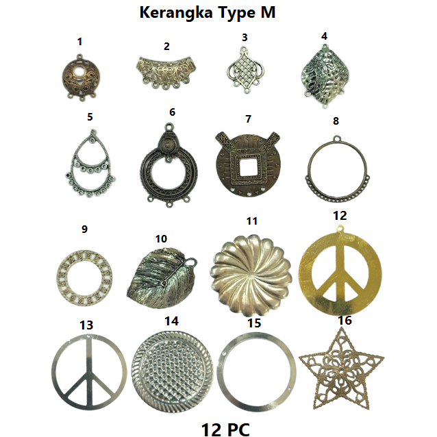 Kerangka Ornamen Macam Macam Model Type M Harga/12pc