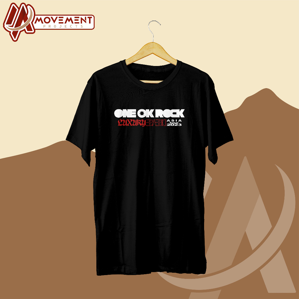 [PREMIUM] KAOS ONE OK ROCK LUXURY DISEASE ASIA TOUR 2023 VER.1