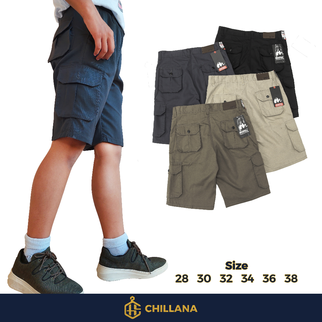 MAXFELL Celana Cargo Pendek / Short Cargo Pants